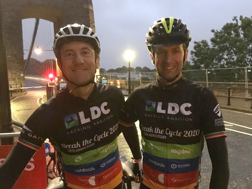 Cycling 200 miles for local Bristol charities