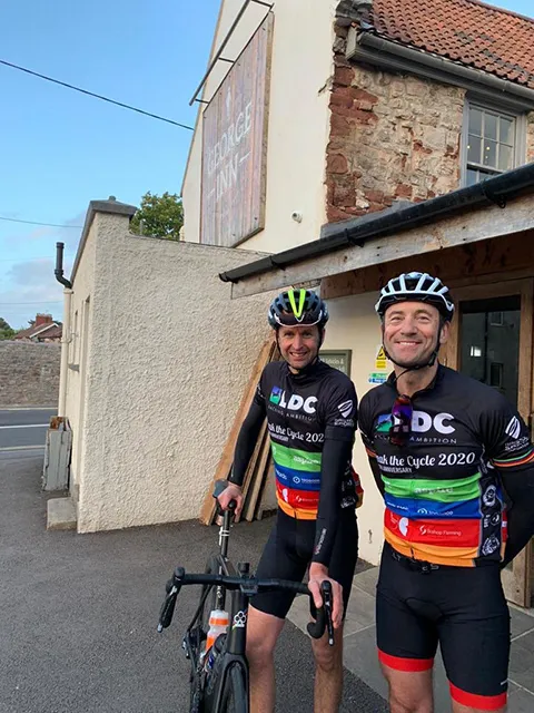 Cycling 200 miles for local Bristol charities